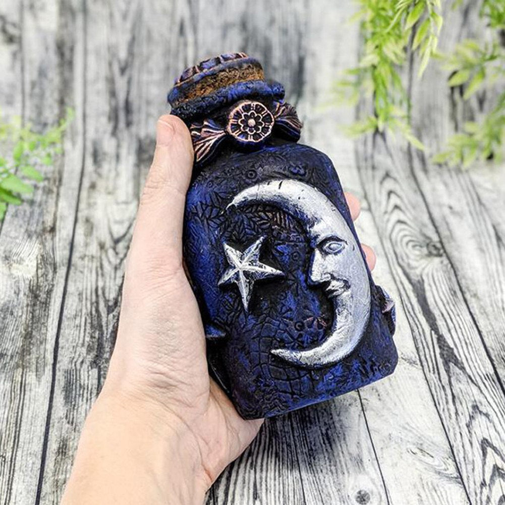 Retro Resin Bottle Tabletop Ornament for Home Decoration