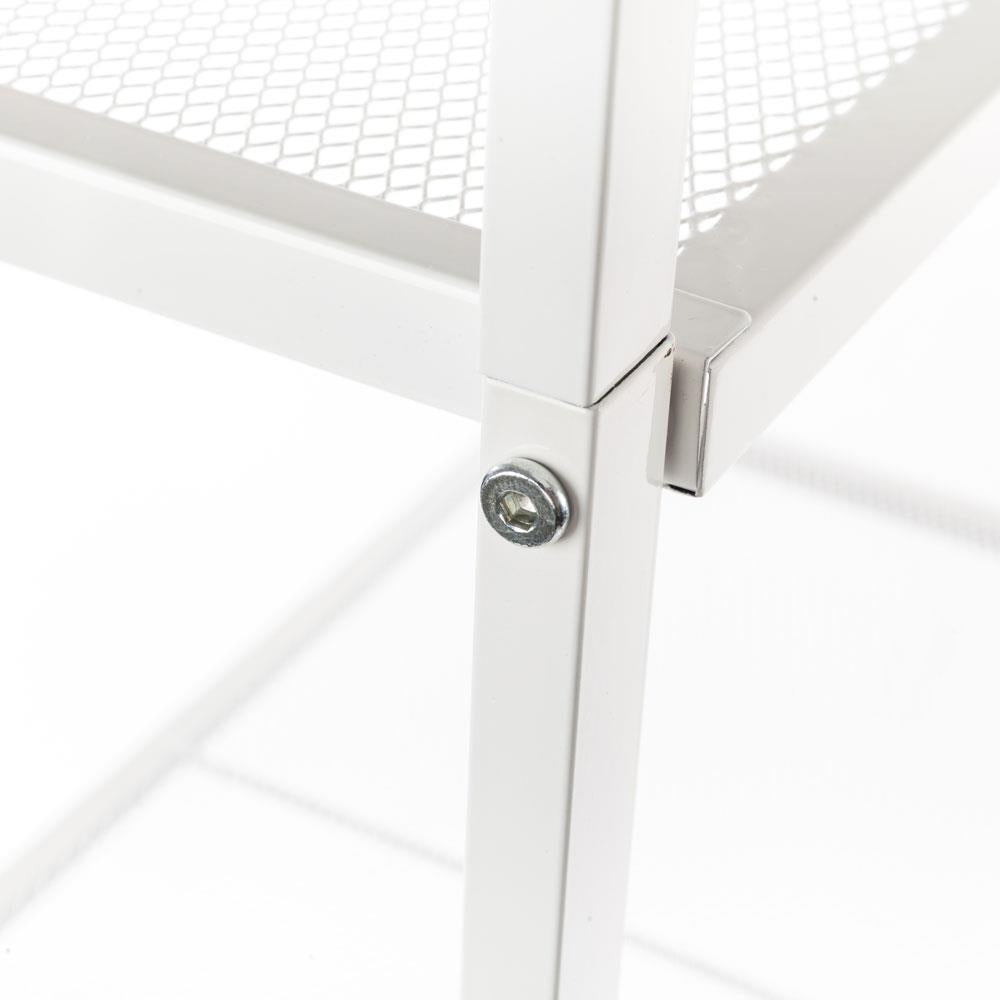4 Tier Metal Leaning Ladder Shelf Bookcase