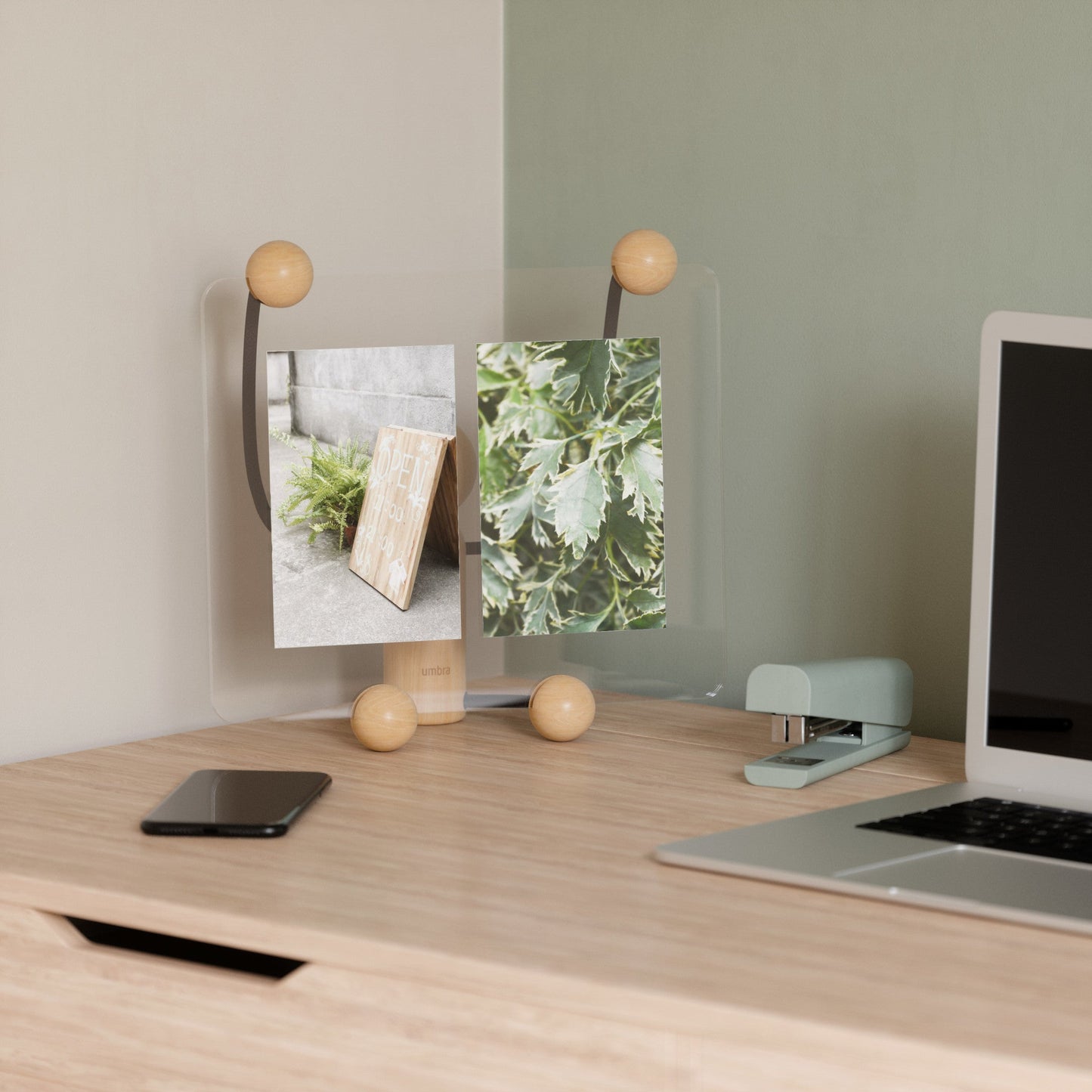 Wood Tabletop Picture Frame