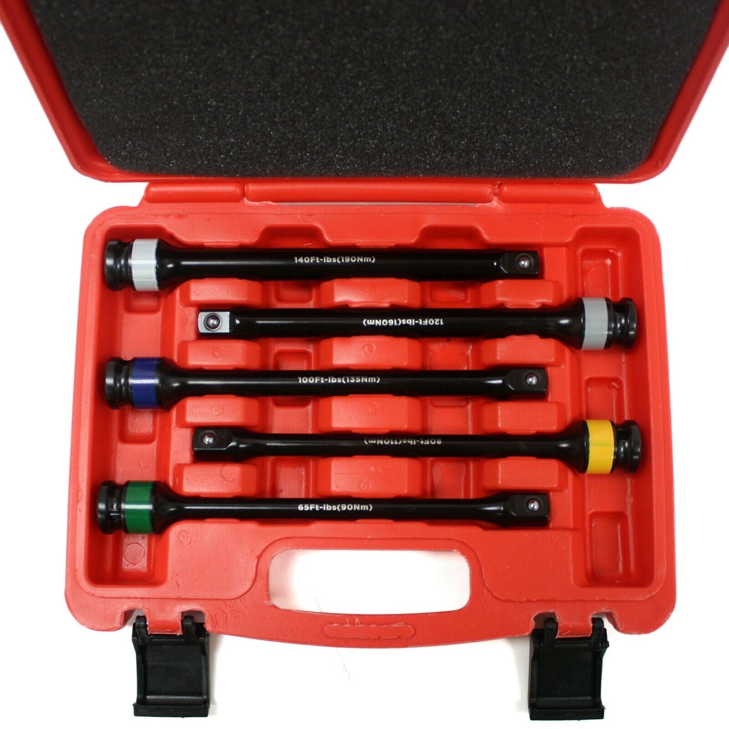 5pc Torque Extension bar set 1/2 inch Drive