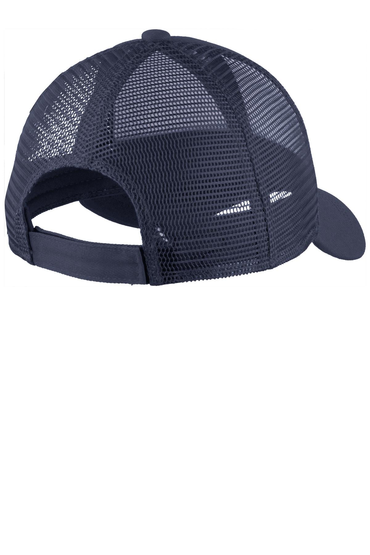 Adjustable Mesh Back Cap for Men- True Navy - One Size