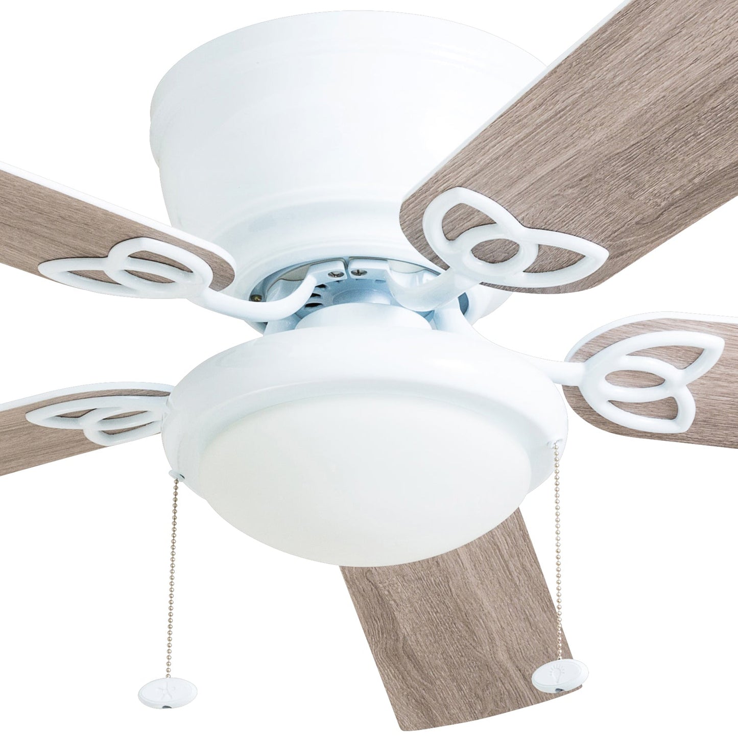 52" Benton Flush Mount Indoor Ceiling Fan