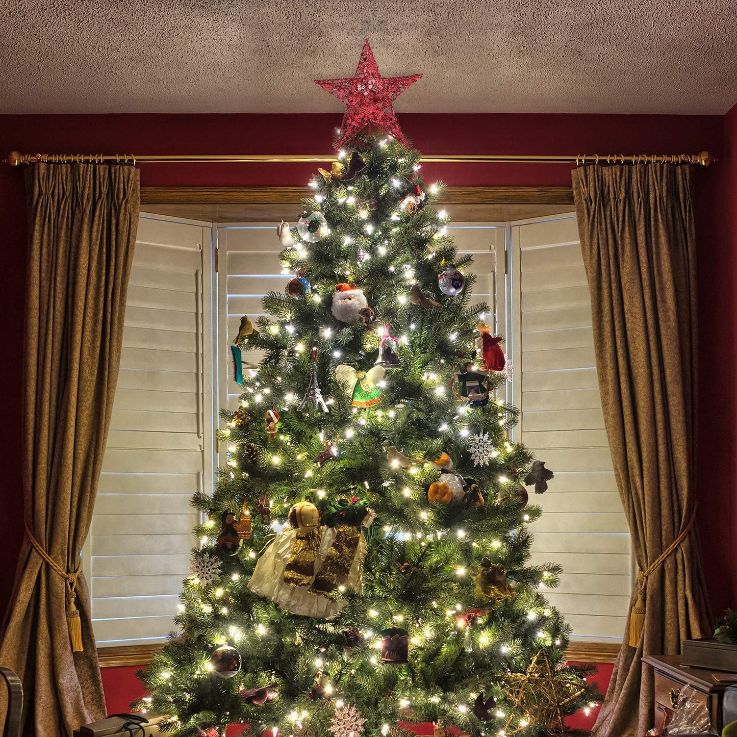 10 Inch Christmas Tree Star Topper