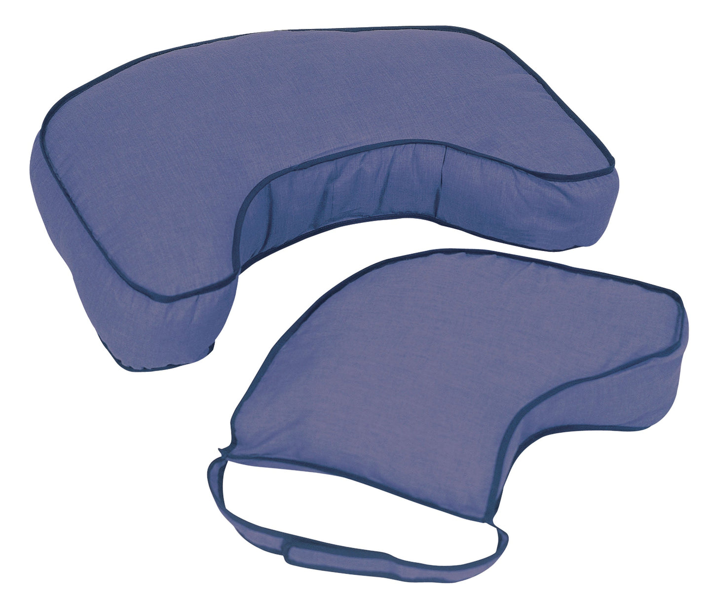 Natural Boost Adjustable Nursing Pillow, Denim