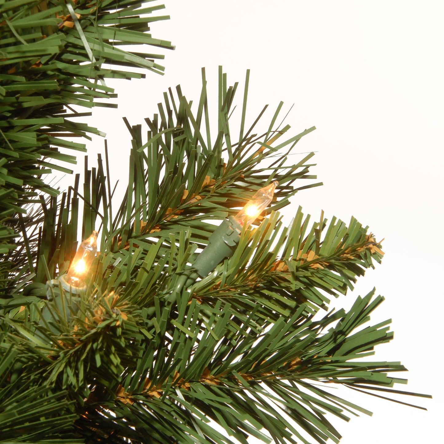 2' Multi-color Prelit LED Green Spruce Christmas Tree