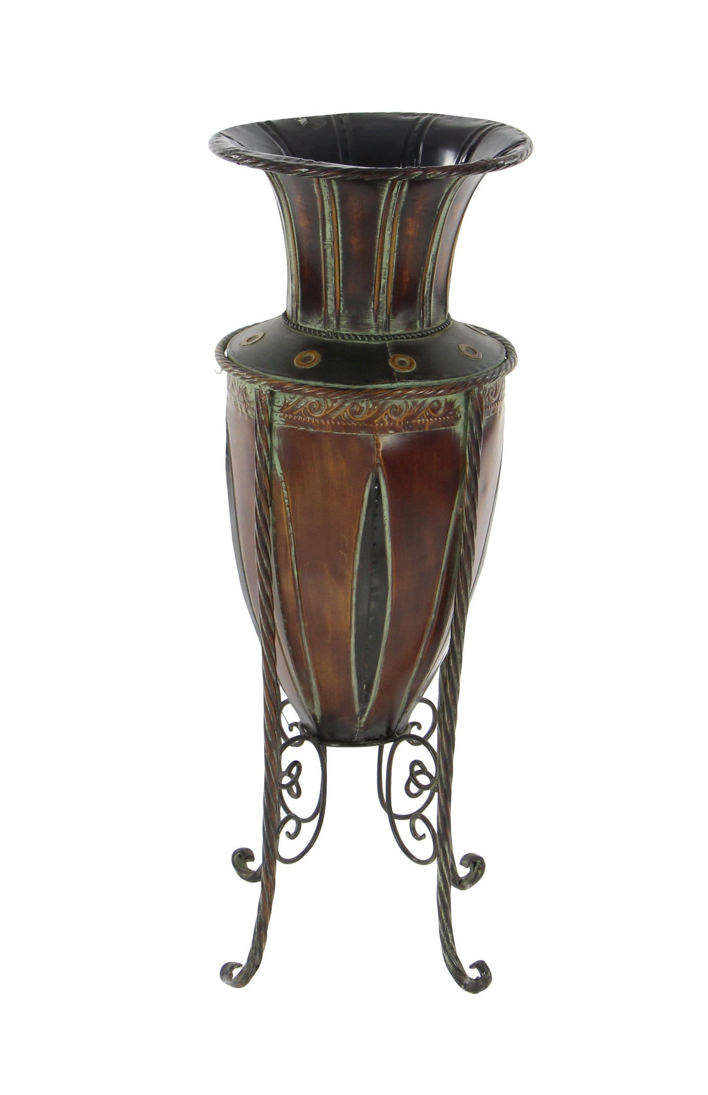 27 in RUSTIC Geometric Iron Tabletop