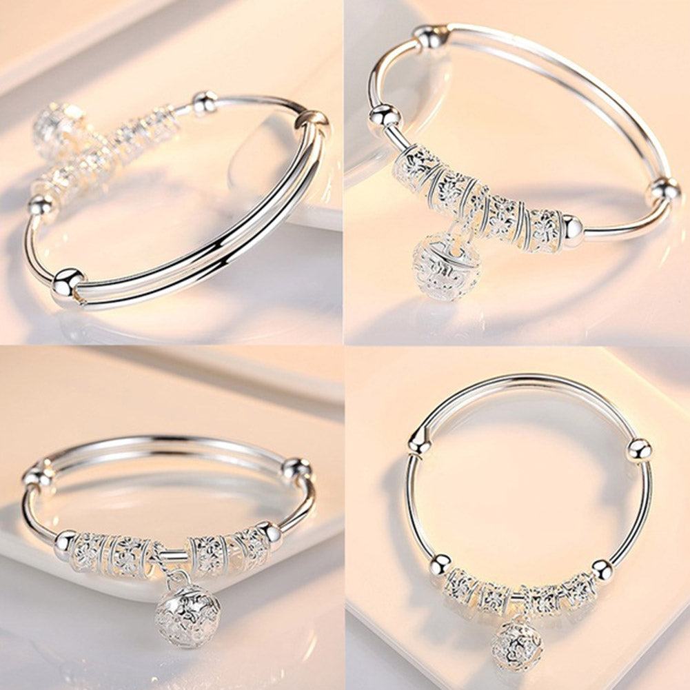 Silver Charm Bracelets & Bangles For Women