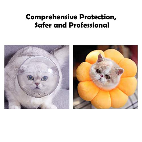 Cat Adjustable Hood Kitten Breathable Anti Bite Muzzles Prevent from Cats Biting & Chewing