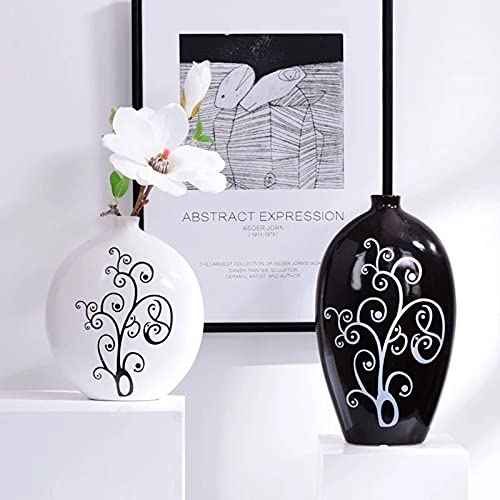 Ceramic Modern Flower Vase Set of 2