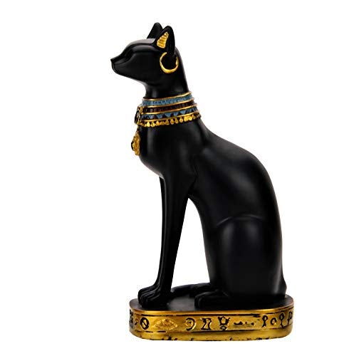 Egyptian Bastet Collectible Figurine Cat Goddess Statue - Made in Egypt