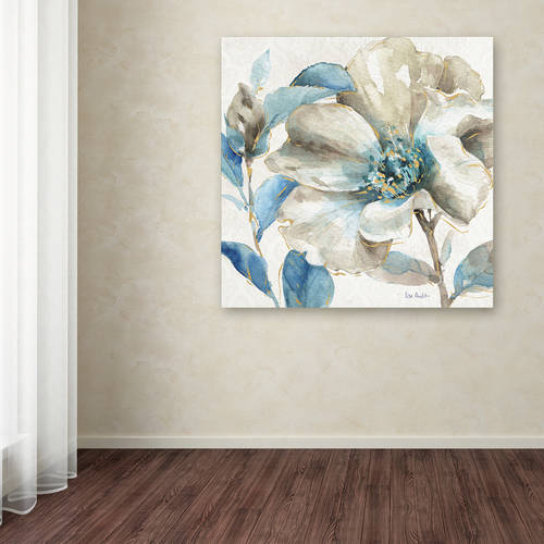 Fine Art "Indigold IV" Canvas Art Wall Decoration