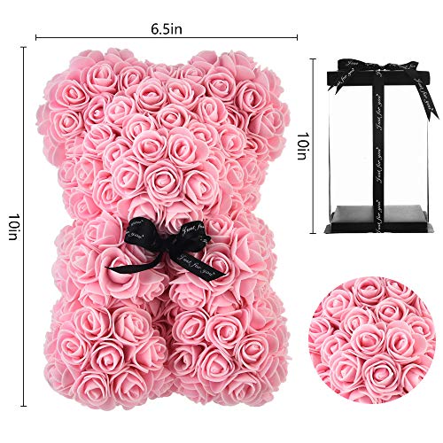 Limited time offer! Mothers Day Special! For Her Rose Teddy Bear With Box