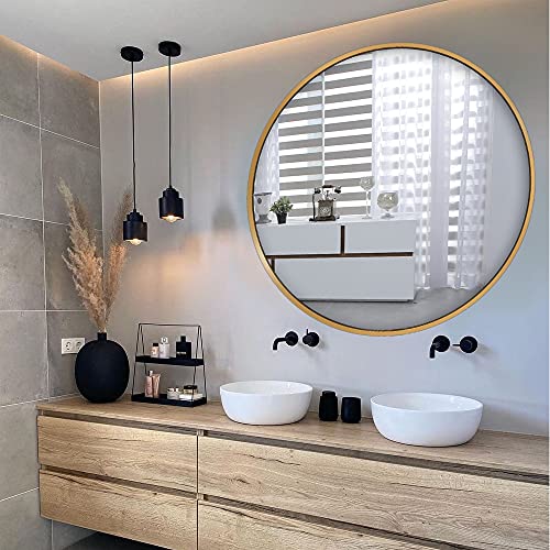 24 Inch Round Wall Mirror