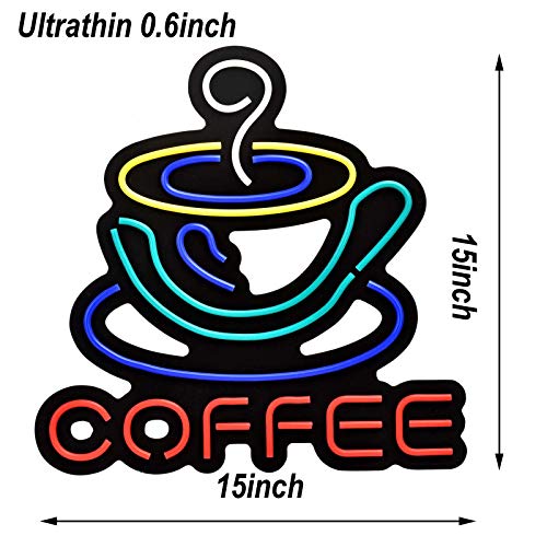 LED Neon Sign (Coffee Cup) Art Wall Lights