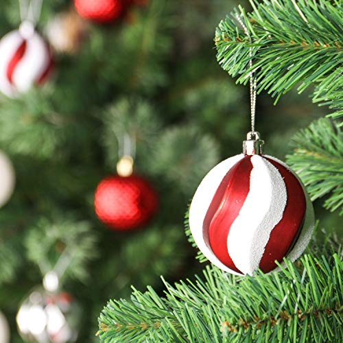 31pcs 2.75in & 1.97in Shatterproof Balls for Christmas Decoration