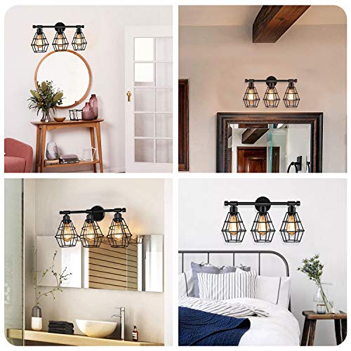 3-Light Farmhouse Vanity Light