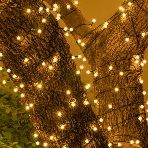 Christmas Solar String Lights 50LED/25ft - 11 Modes Color Changing