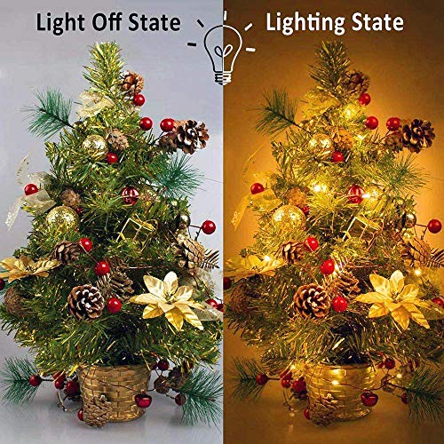 Christmas Pine Cone Light String Decoration