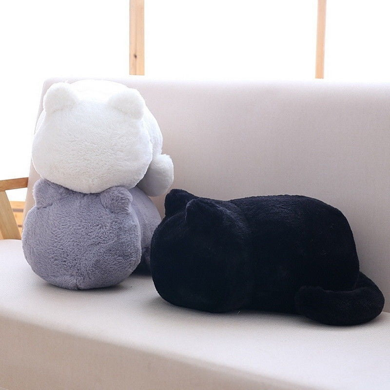 Cat Cushion Plush Stuffed Throw Pillow