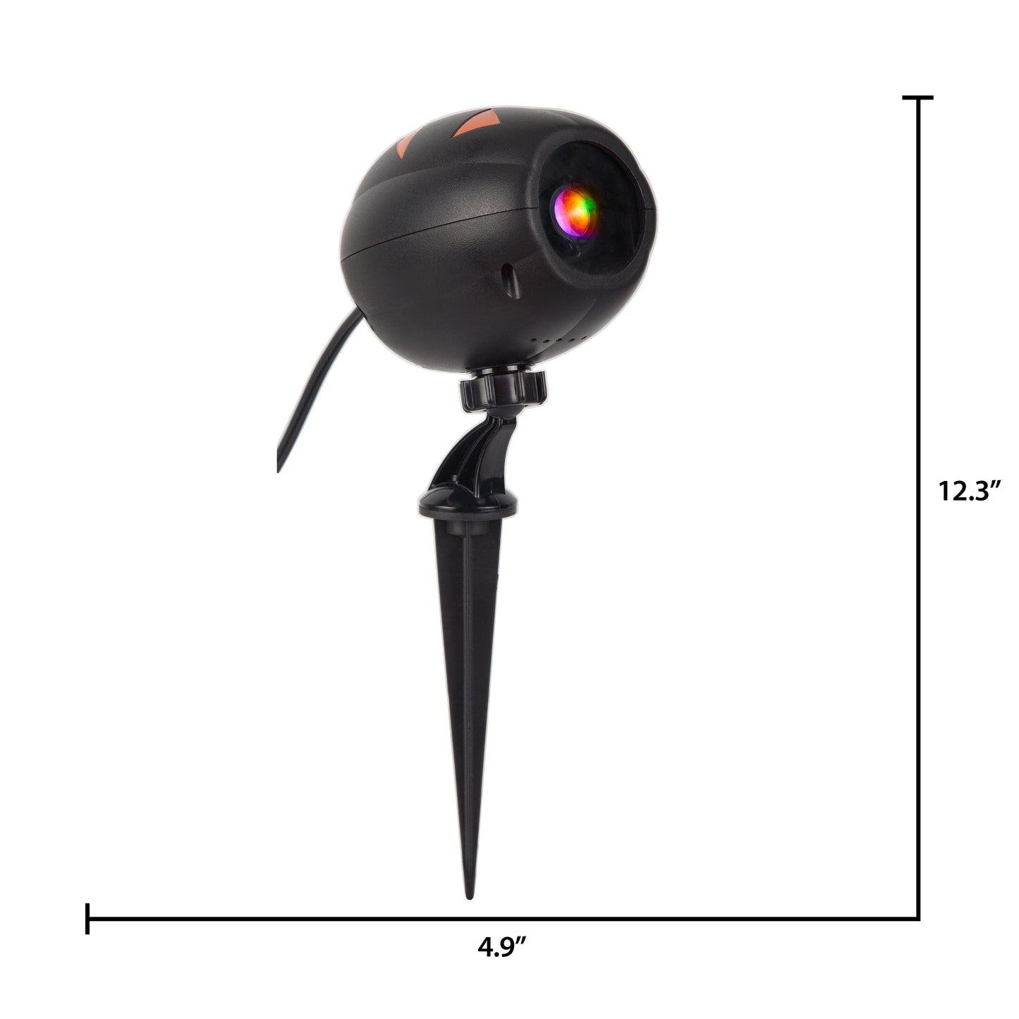 Halloween Projection Lightshow, Cascading Spider