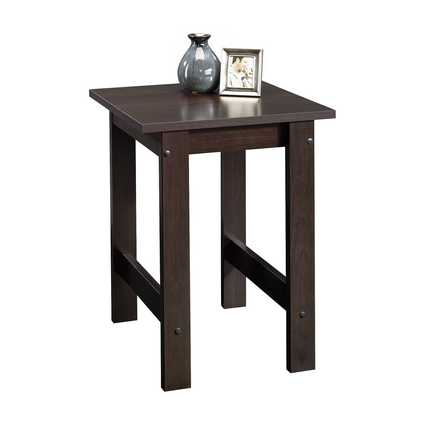 Side Table, Cinnamon Cherry Finish
