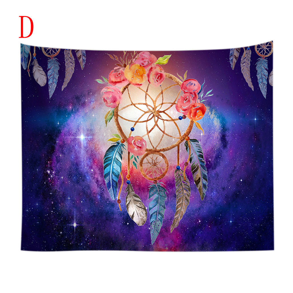 Colorful Dream Catcher Tapestry Wall Decoration 40x60"