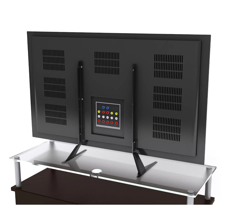 Table Top TV Stand - Black for TV Display Home Living room Bedroom Decoration