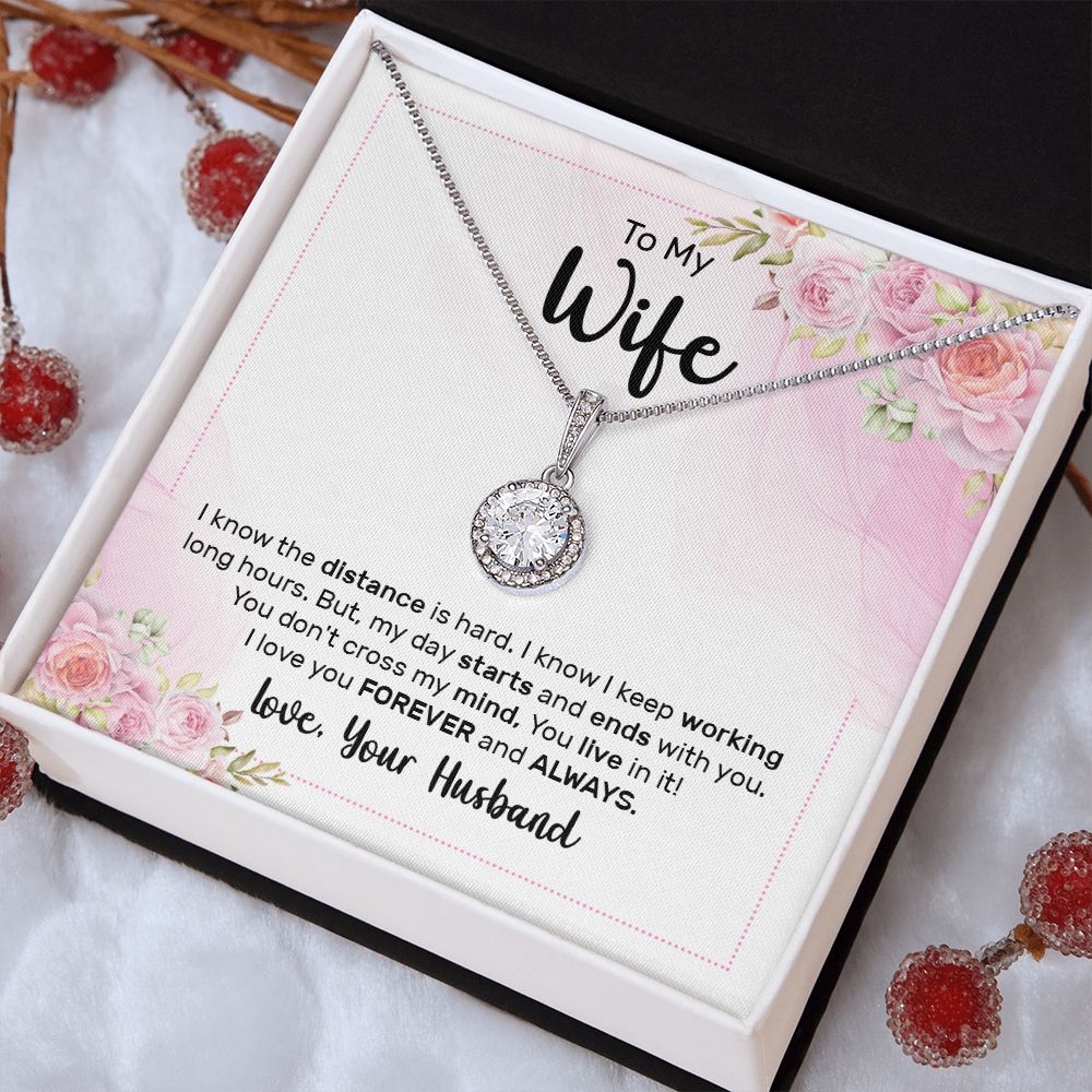 Holiday special To MY Wife Eternal Hope Necklace gift set