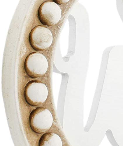 Beaded Wooden Welcome Sign Decoration