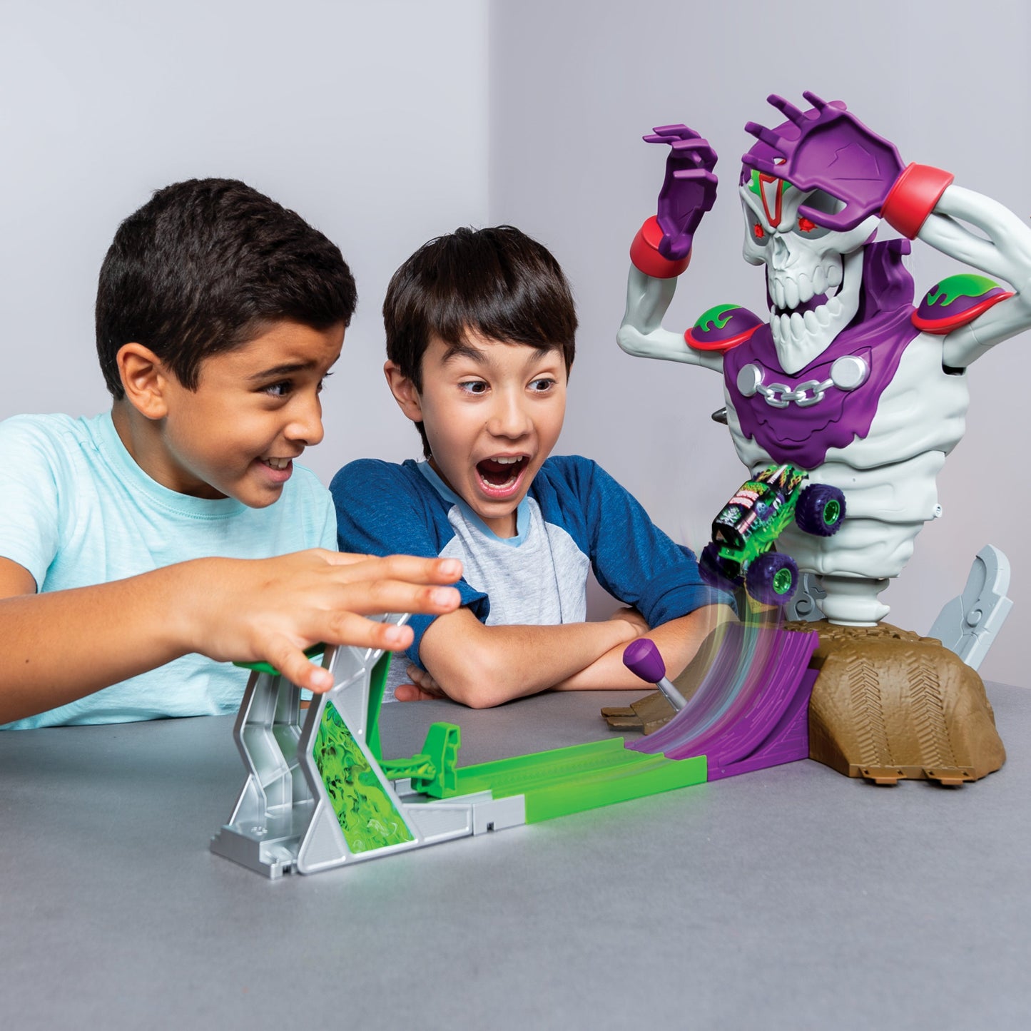 Grave Digger Truck Vehicle Playset Toys for Kids