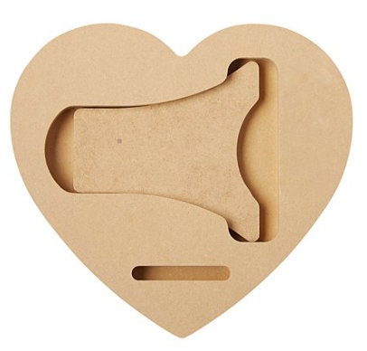 Personalized Always Thankful Mini Wood Heart | Thanksgiving Home and Tabletop Decor