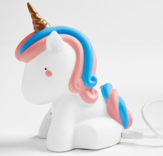 Unicorn Wireless Speaker for Kids, Personalized, Animal Portable Stereo, USB Rechargeable, Birthday Christmas Gift for Daughters, Children