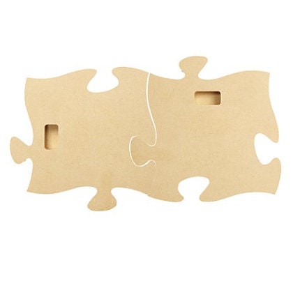 Thoughts Of You " We Complete Each Other " Mini Puzzle Set, Romantic Valentine's Dinner Date Background