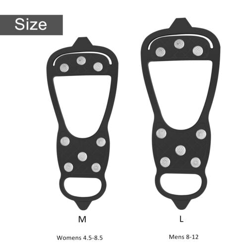 Ice Snow Anti Slip Spikes Grips Grippers