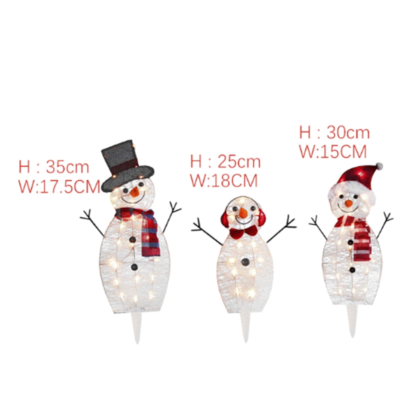 Christmas Snowman Decorations