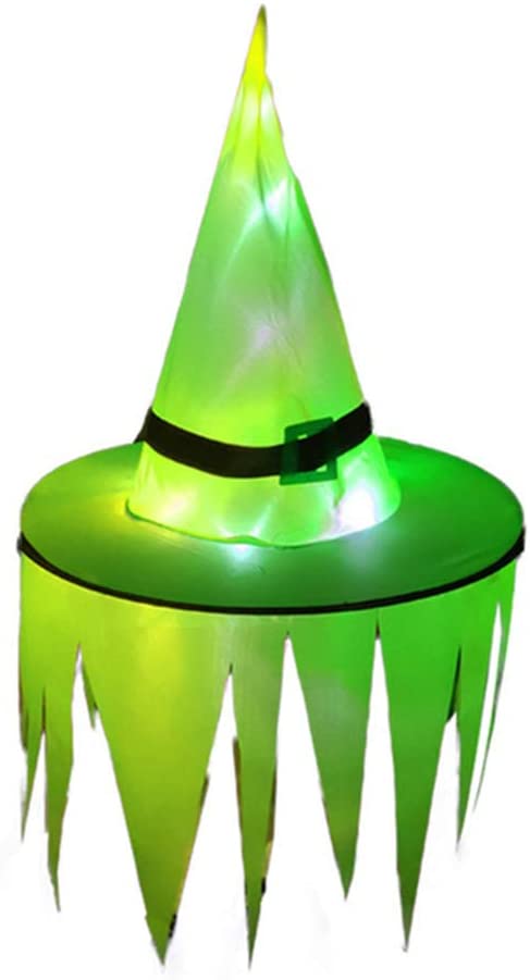 5Pcs Halloween Witch Hat Lights for Halloween Decoration