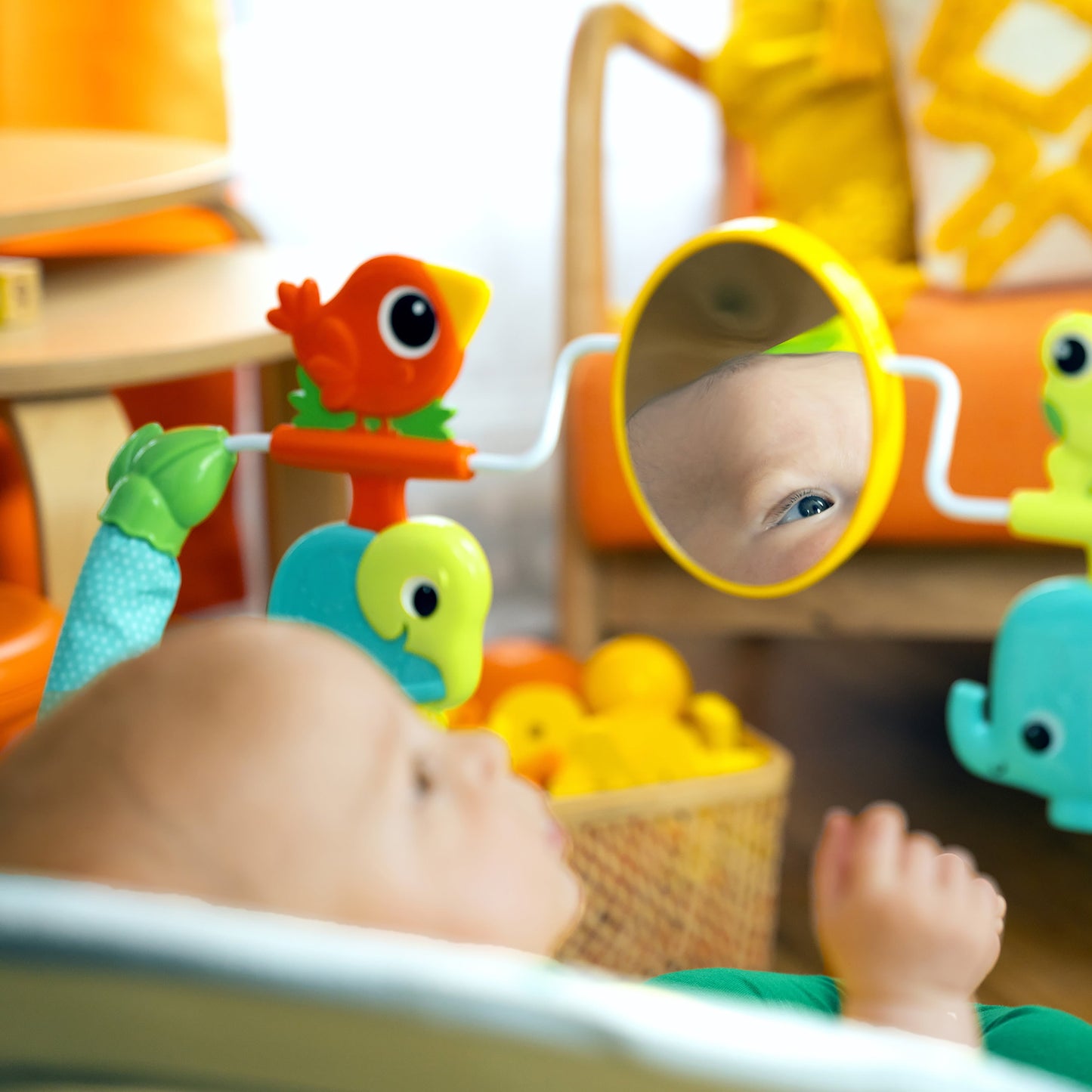 Portable Baby Bouncer with Vibrating Infant Seat, 0-6 Months (Unisex)
