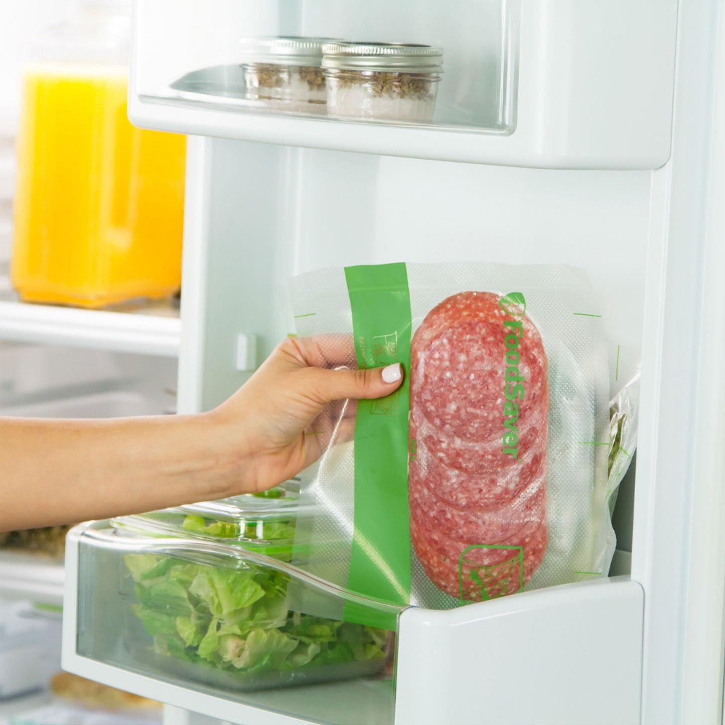 Easy Seal & Peel 11" x 16' Vacuum Seal Roll, 4 Pack