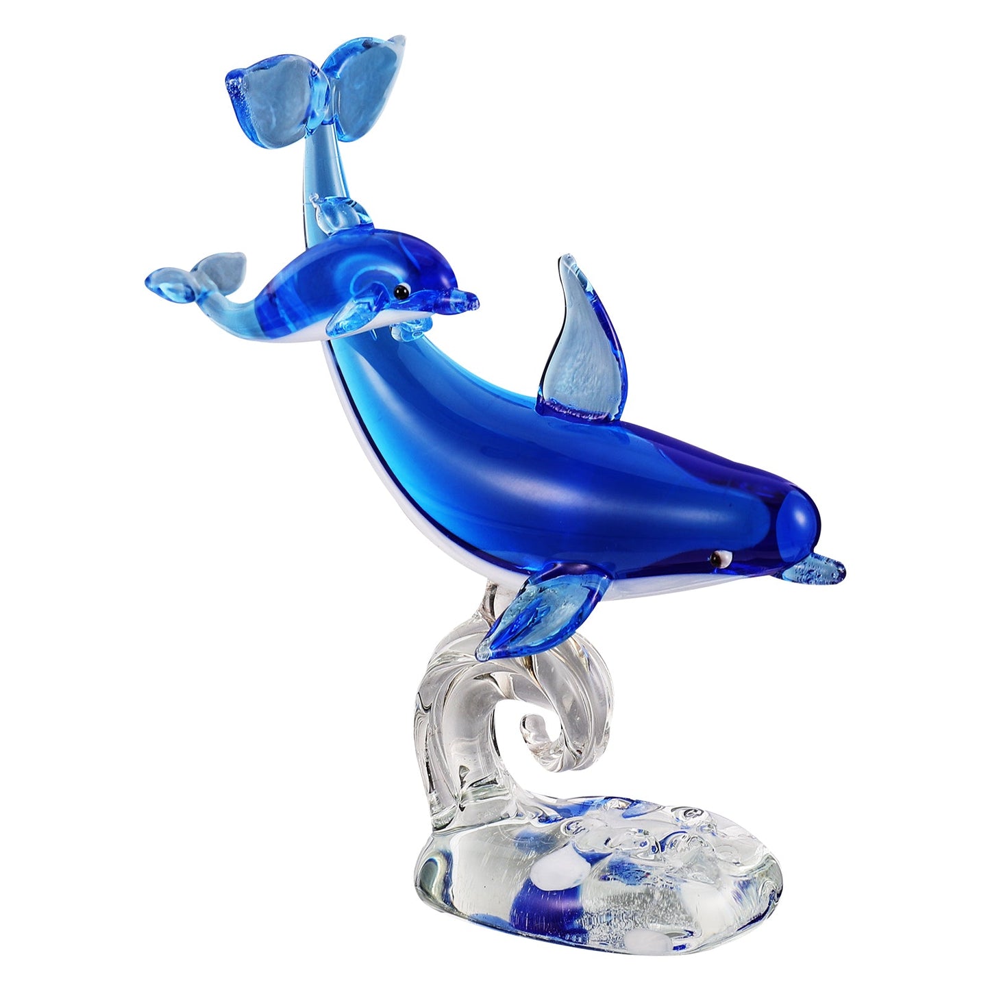 1Pc Crystal Dolphin Figurine for Home Decoration