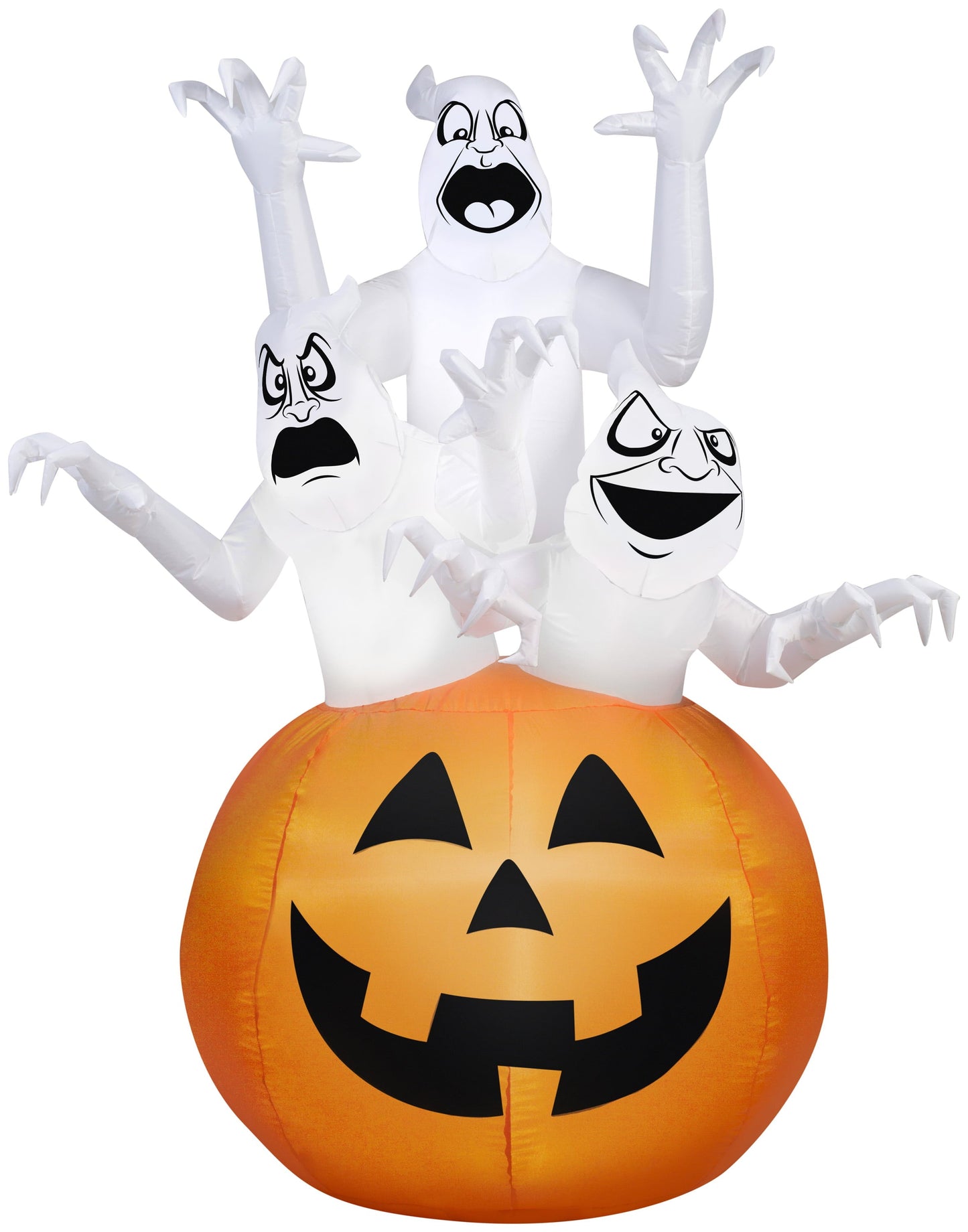 Inflatable 6' X 4' Ghost Trio Halloween Decoration