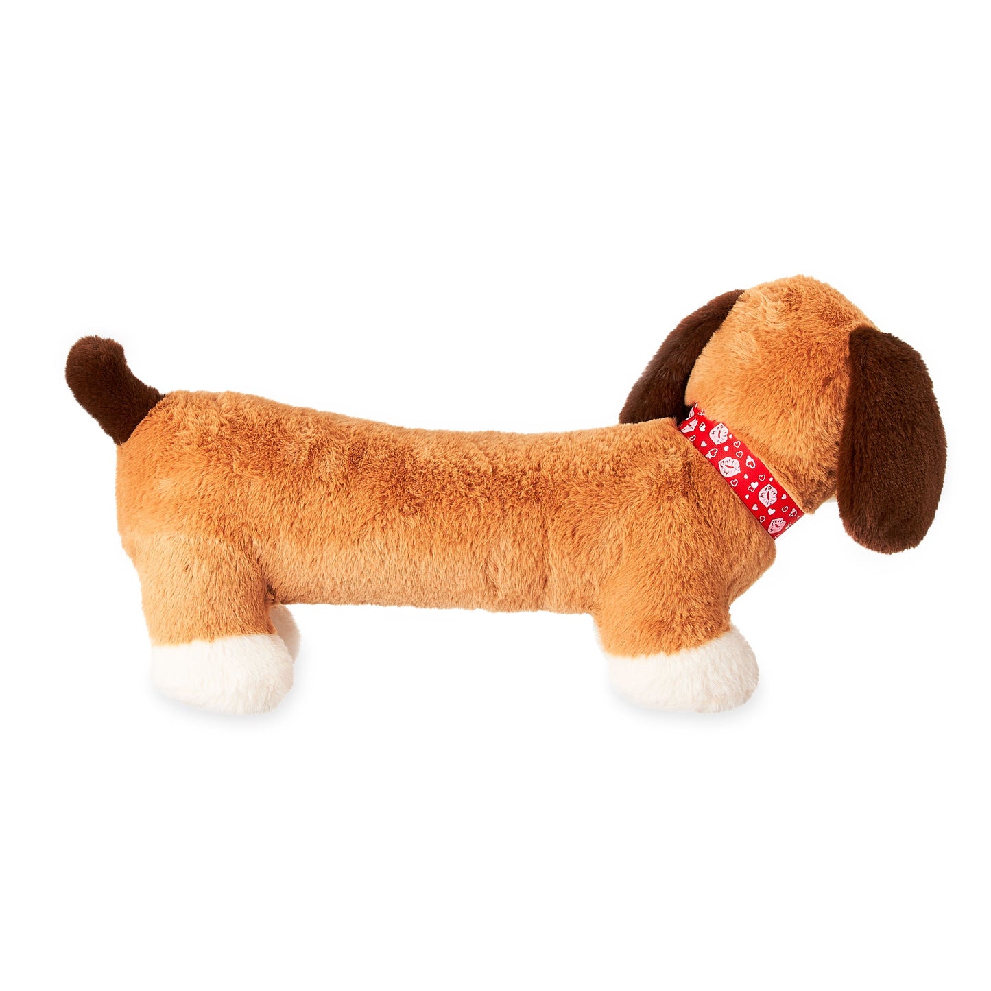 Valentines Day Gift 20in Brown Dachshund Plush Toy