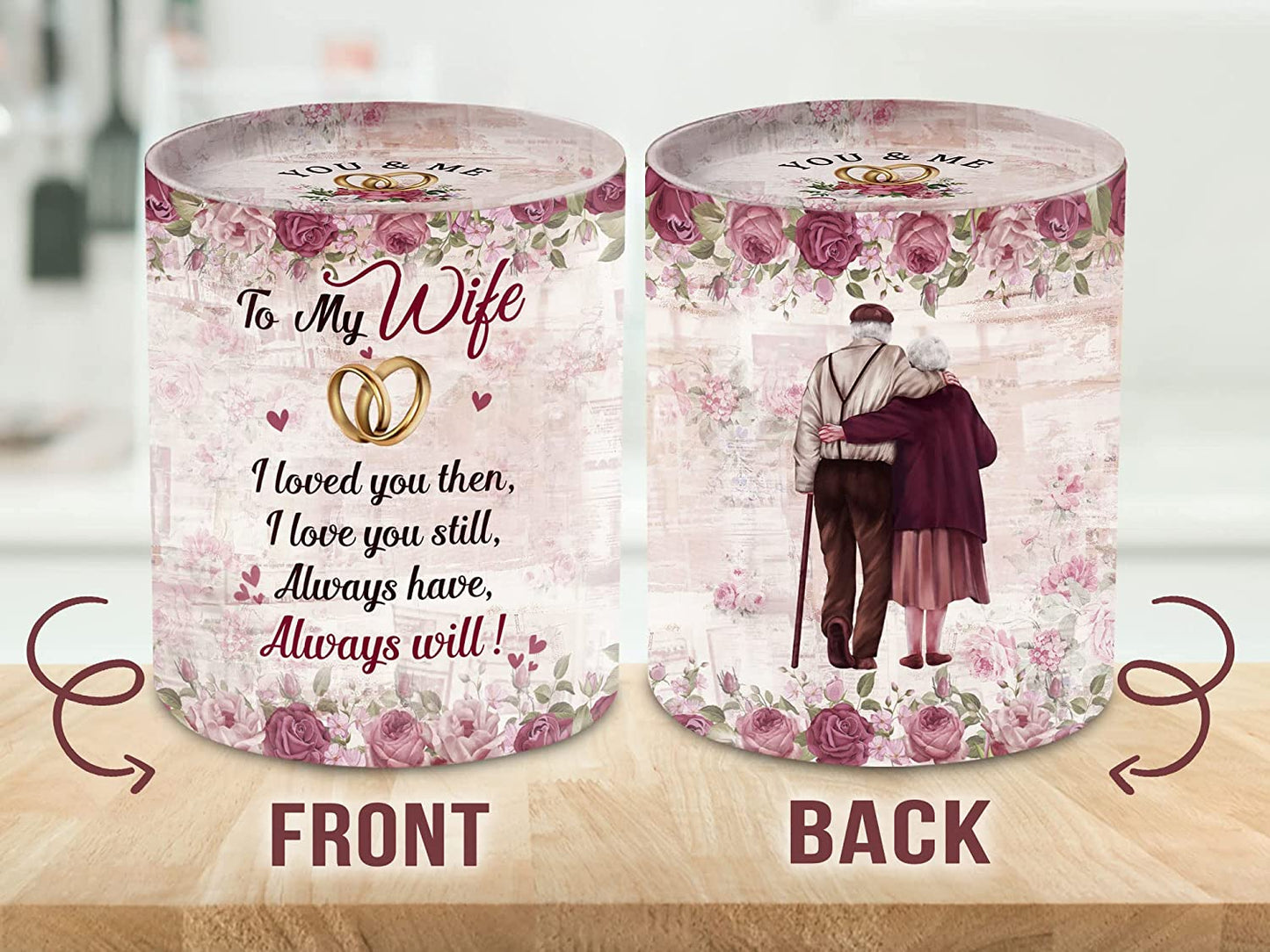 9 Oz Scented Candle Valentines Day Gifts for Wife from Husband
