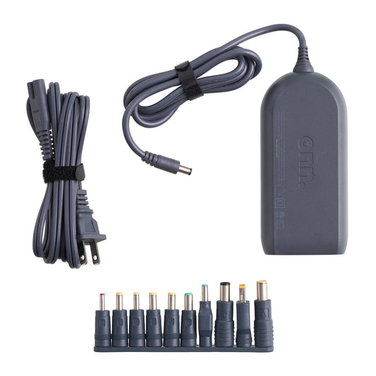 90W Laptop Charger with 10 Interchangeable Tips