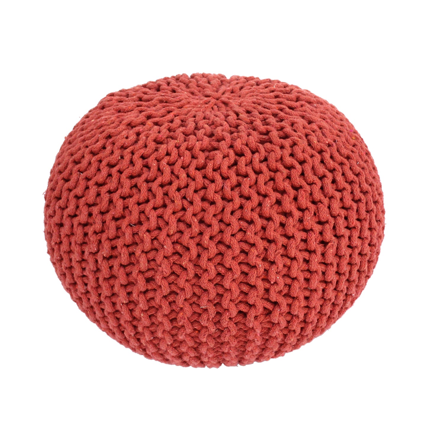Indoor Bohemian Handcrafted Modern Cotton Ottoman Pouf