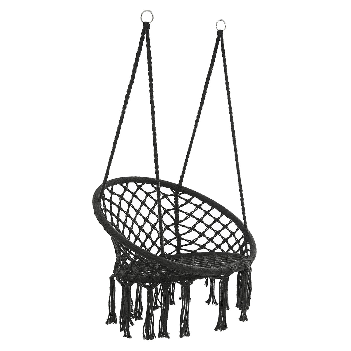 Hanging Hammock Chair Macrame Swing Seat Mesh