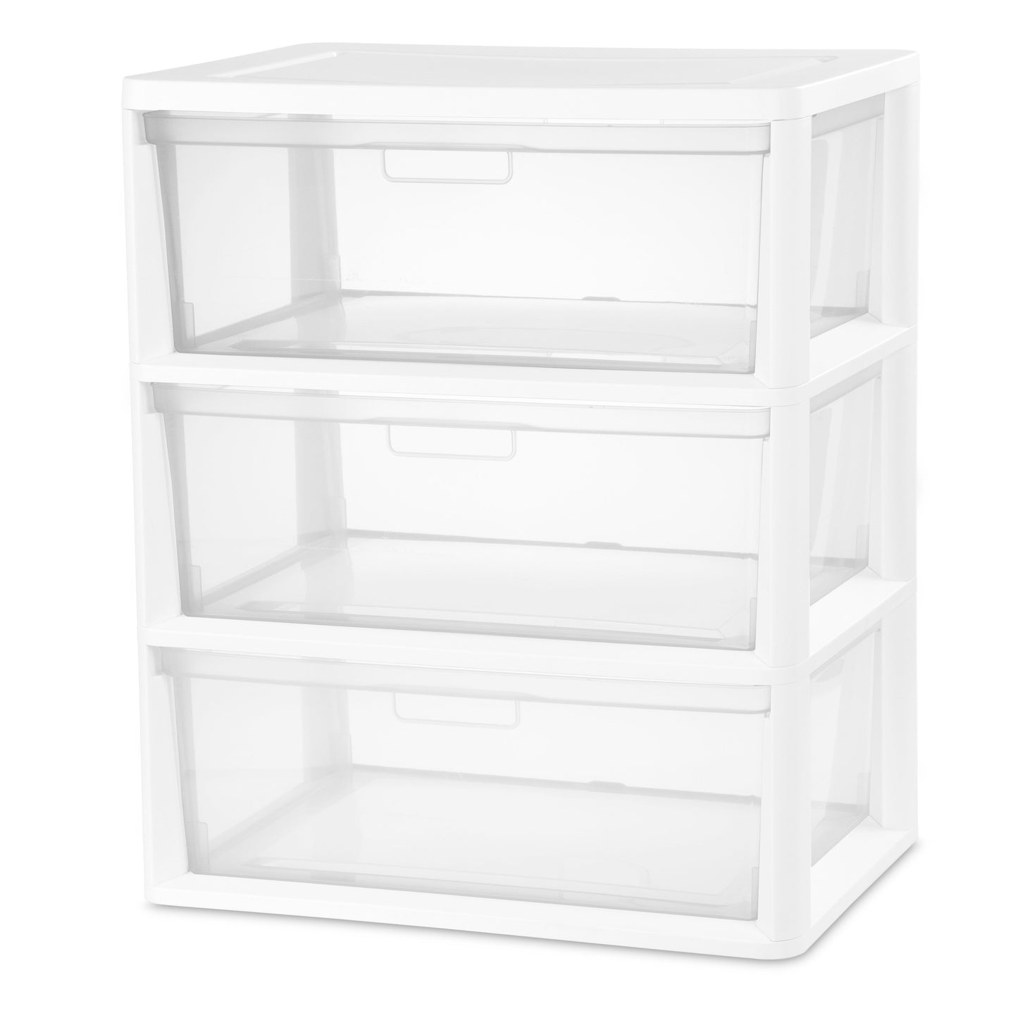 3 Drawer Tower Plastic Organizer
