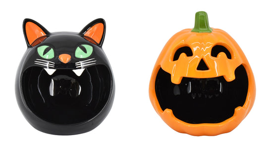 Halloween Ceramic Candy Bowl for Home Decoration