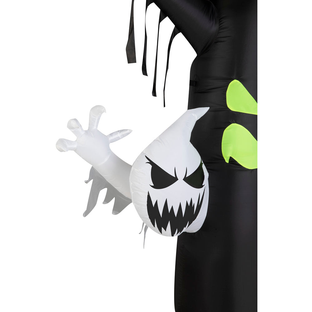 7' Halloween Inflatable Ghostly Tree for Home Decoration