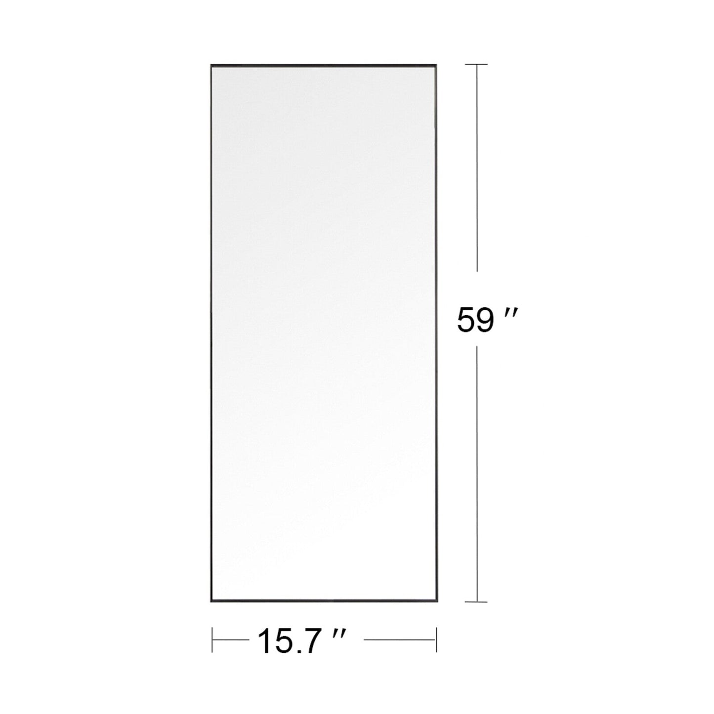 Rectangle Floor Full Length Mirror