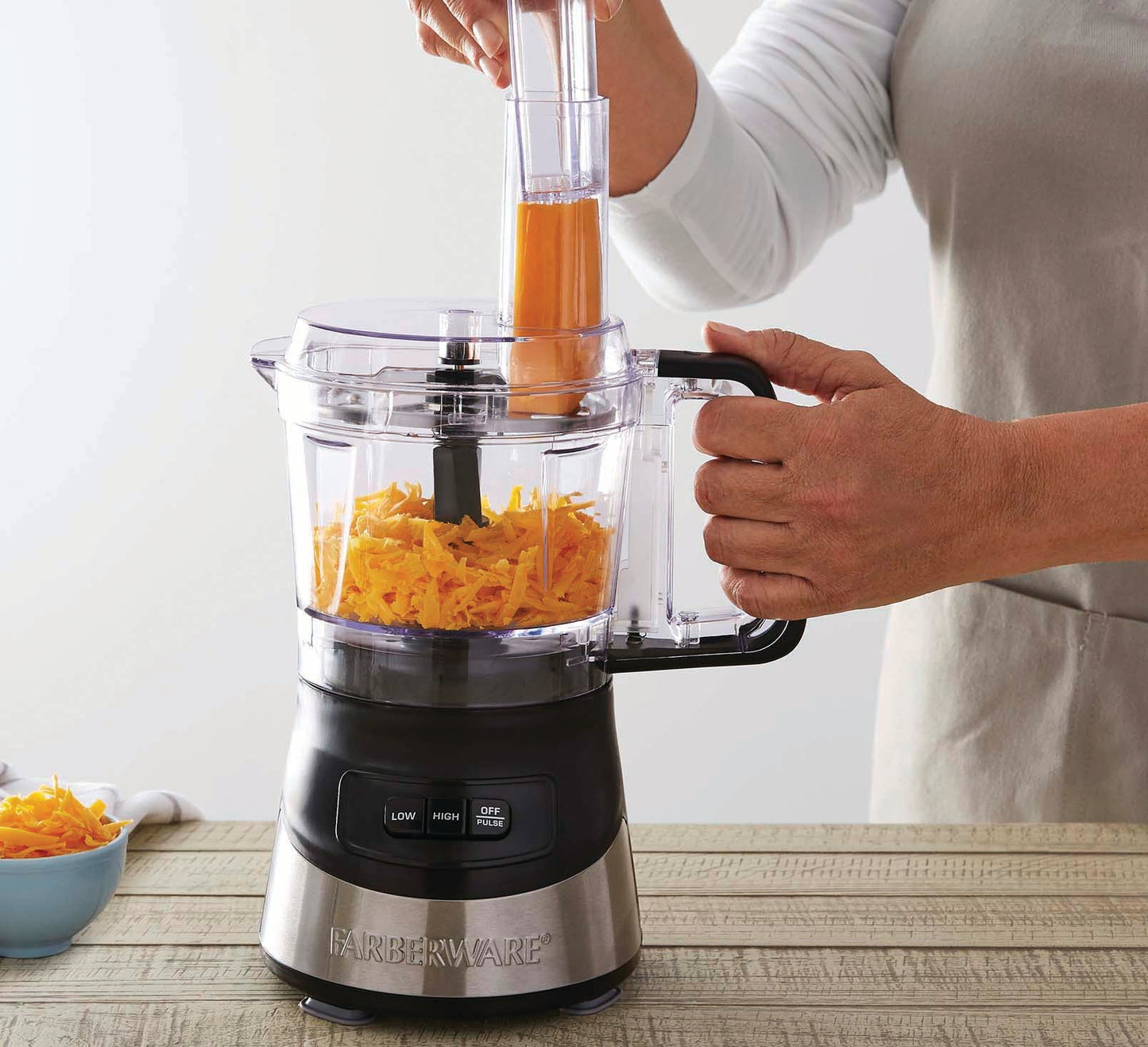 4 Cup Food Processor with Stainless Steel Blade